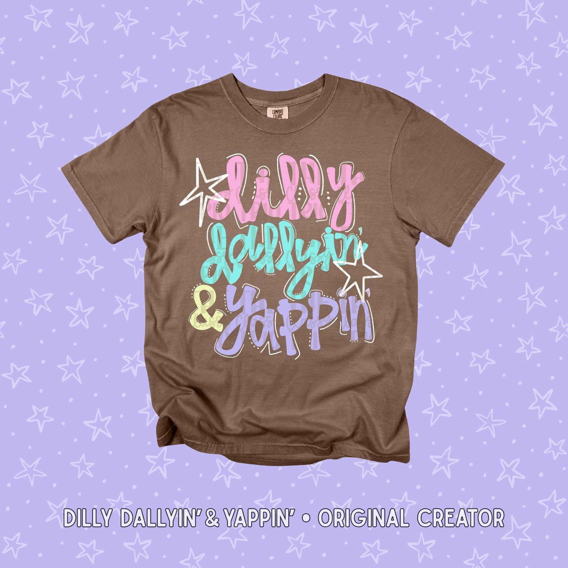 Dilly Dallin’ and Yappin’ Doodle PNG | Original Designer (Digital Download)