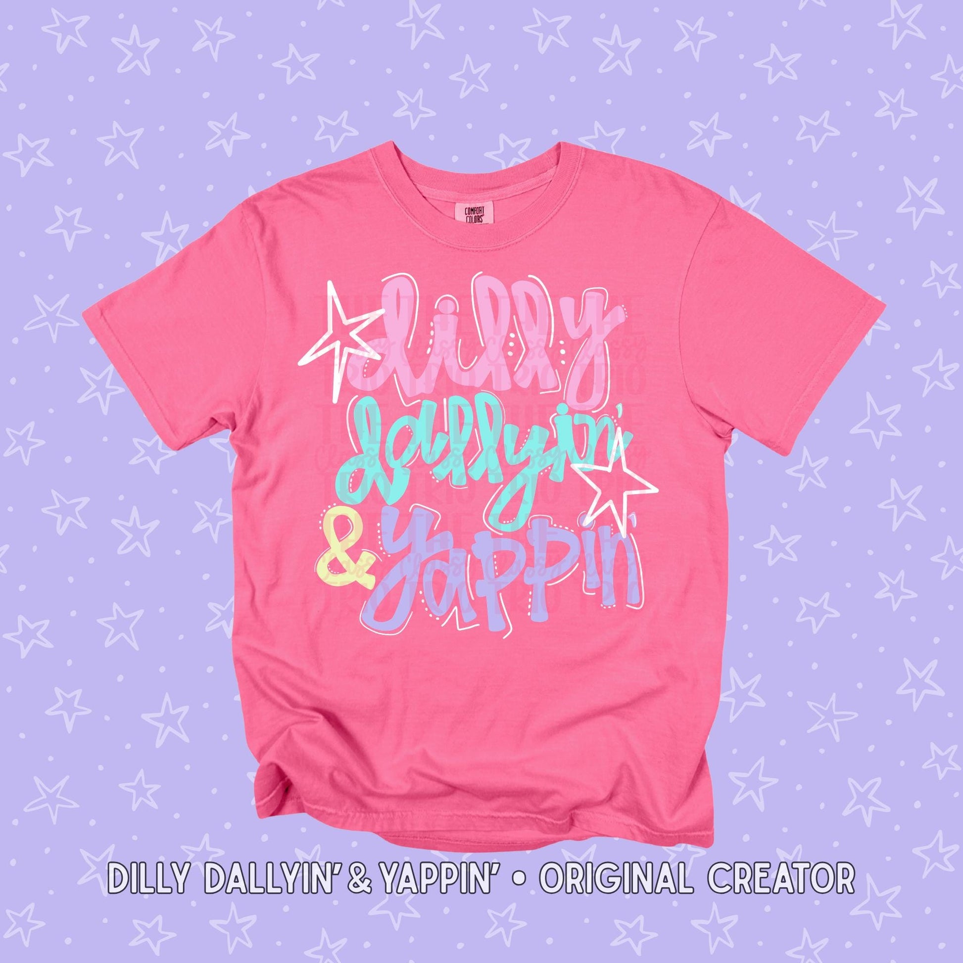 Dilly Dallin’ and Yappin’ Doodle PNG | Original Designer (Digital Download)