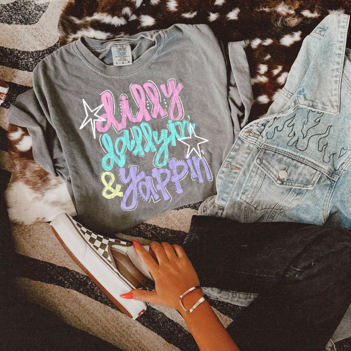 Dilly Dallin’ and Yappin’ Doodle PNG | Original Designer (Digital Download)