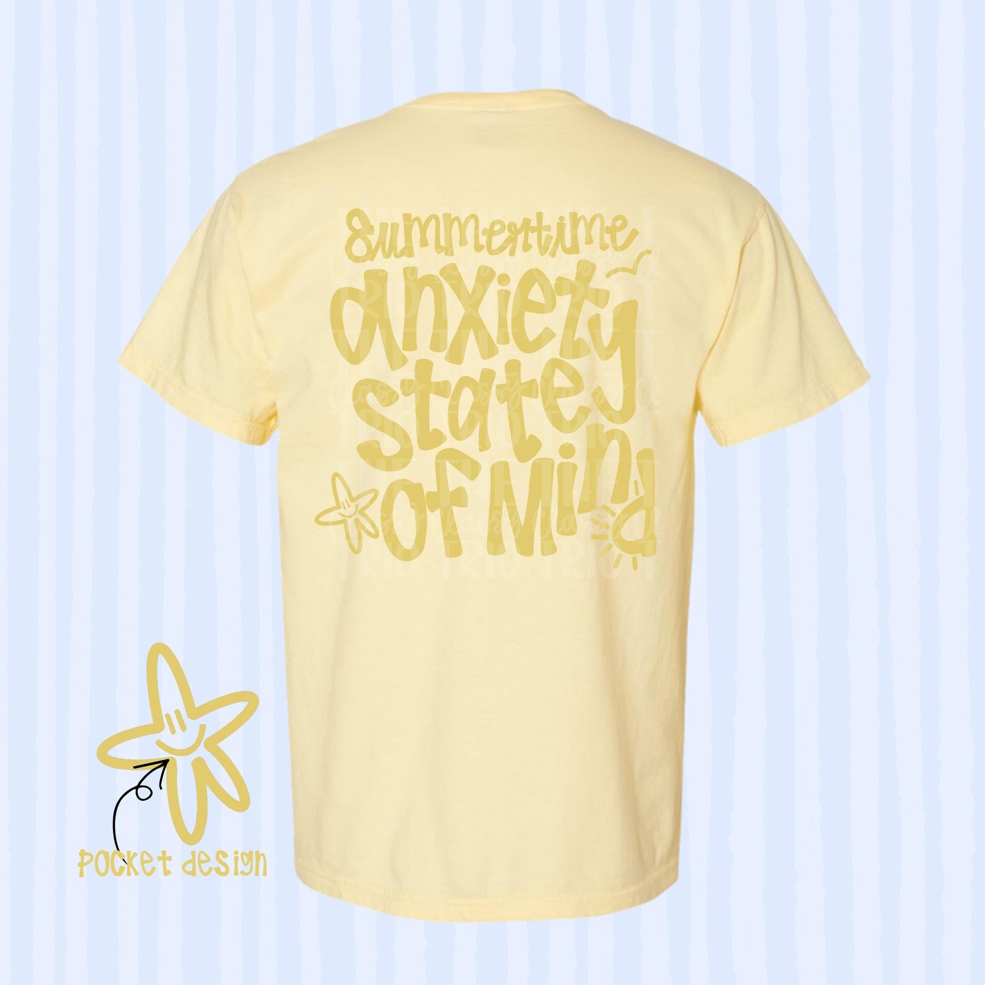 Summertime Anxiety State of Mind PNG | Original Designer (Digital Download)