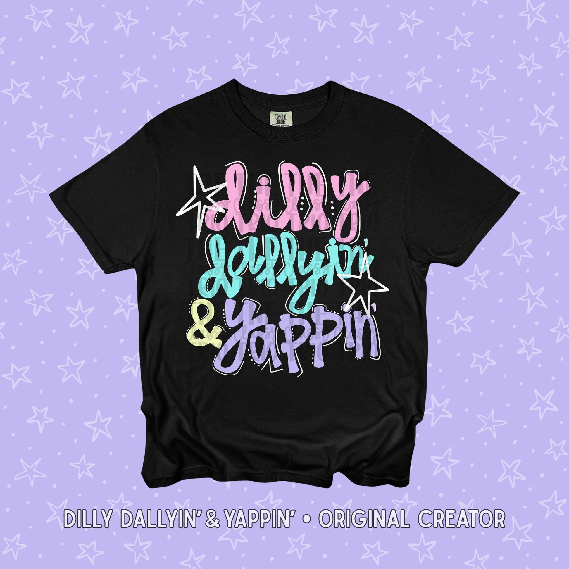 Dilly Dallin’ and Yappin’ Doodle PNG | Original Designer (Digital Download)