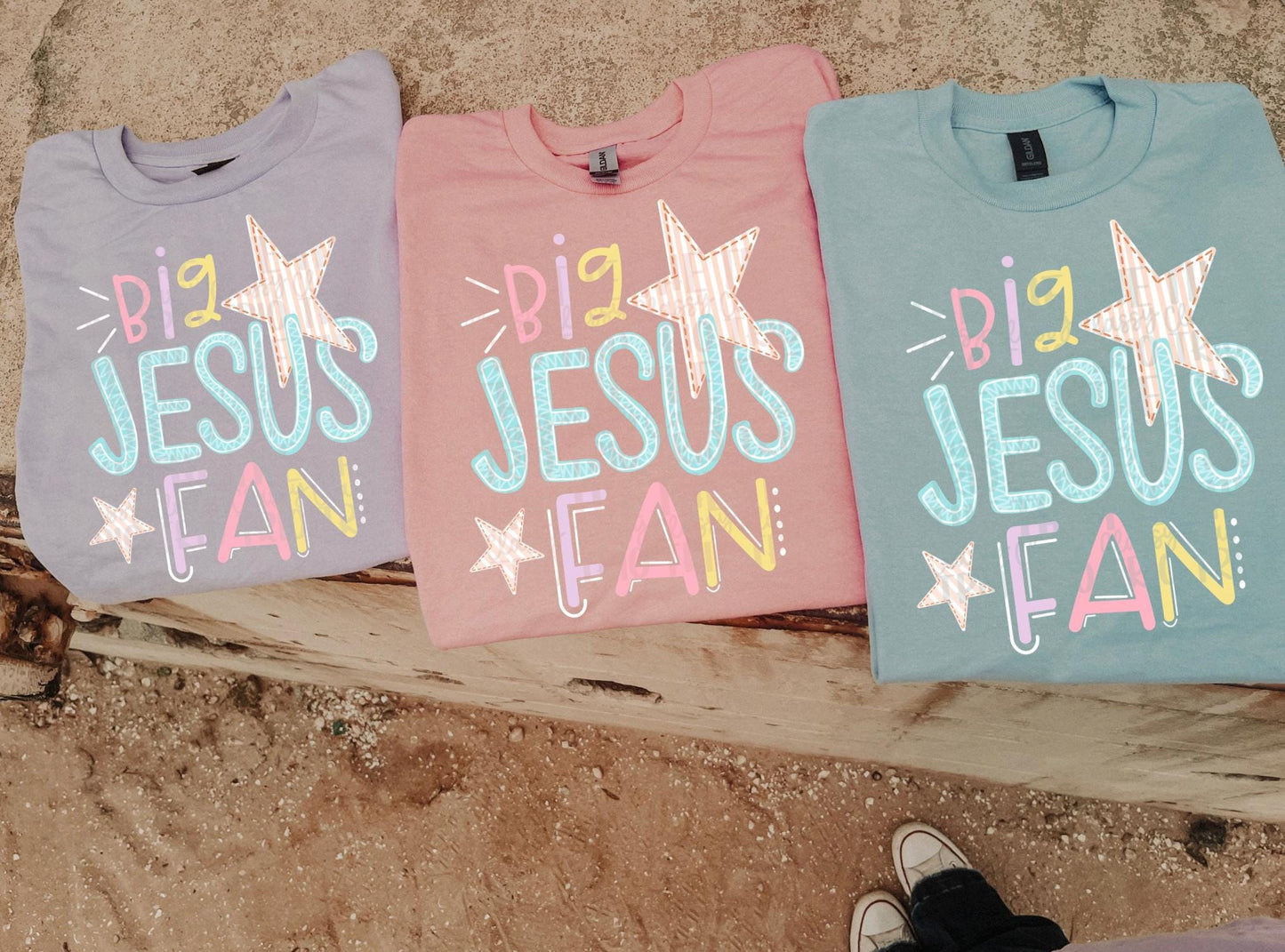 Big Jesus Fan Doodle Drawing Digital Design | PNG | Sublimation | Christian Design | Original Creator |