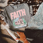 Faith Looks Good On You PNG | Christian Doodle Design (Digital Download)