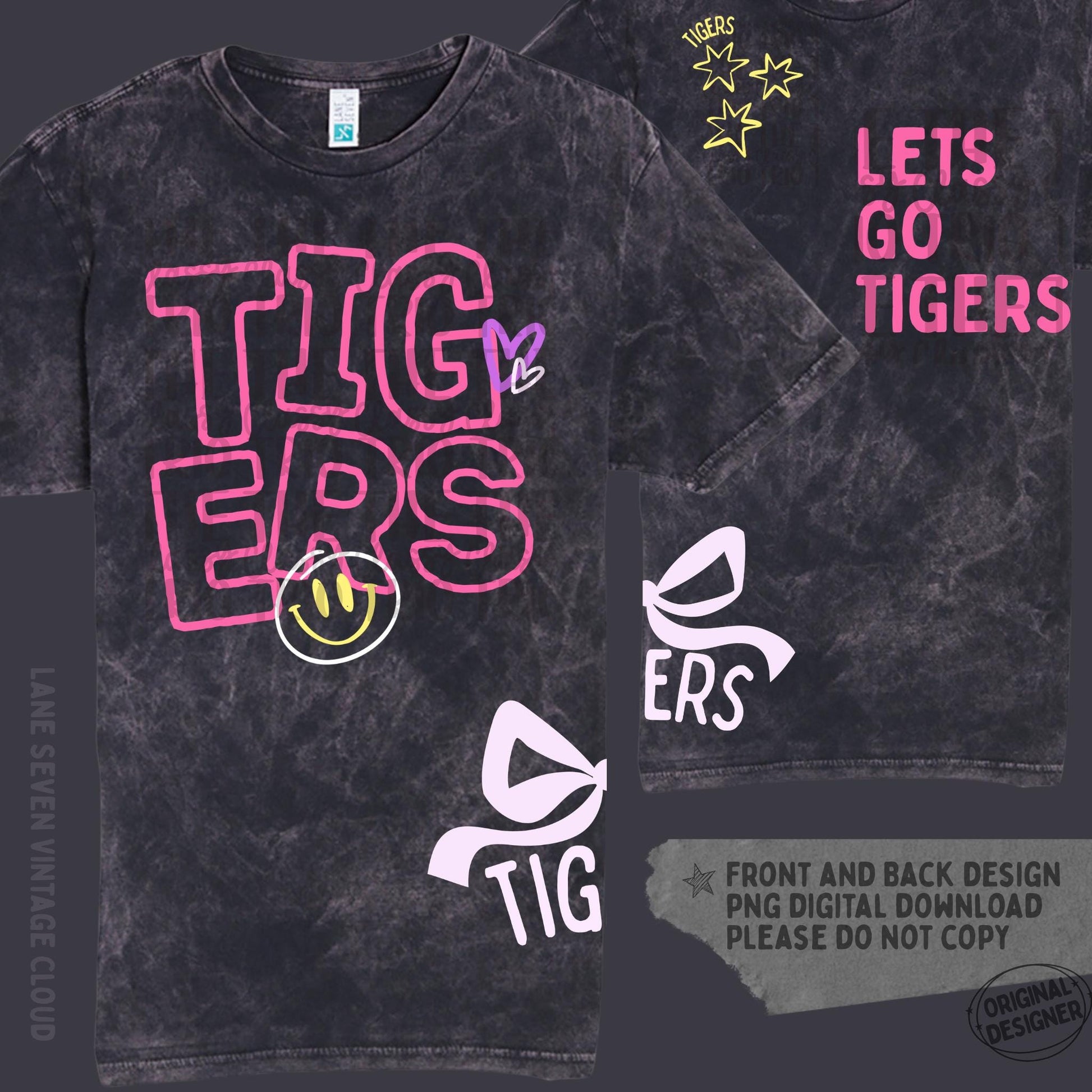 Tigers Doodle | Digital Design | PNG | Sublimation | Shirt Design | Trending | Original Designer | Gift Idea