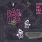Eagles Doodle | Digital Design | PNG | Sublimation | Shirt Design | Trending | Original Designer | Gift Idea | Bow