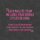 Mascot Doodle Y2K PNG Bundle | Original Designer (Digital Download)