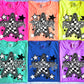 Checkered Star Mascot Bundle PNG | Sports Mom Coquette Design | Game Day Shirt PNG | Team Spirit Mascot | School Spirit Digital | Trendy