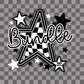 Checkered Star Mascot Bundle PNG | Sports Mom Coquette Design | Game Day Shirt PNG | Team Spirit Mascot | School Spirit Digital | Trendy