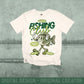 Bass Fishing Club PNG | Retro Lake Life Fish Mascot Shirt Design | Vintage Fishing Tee Graphic with Pocket Design Included | Trendy | Summer
