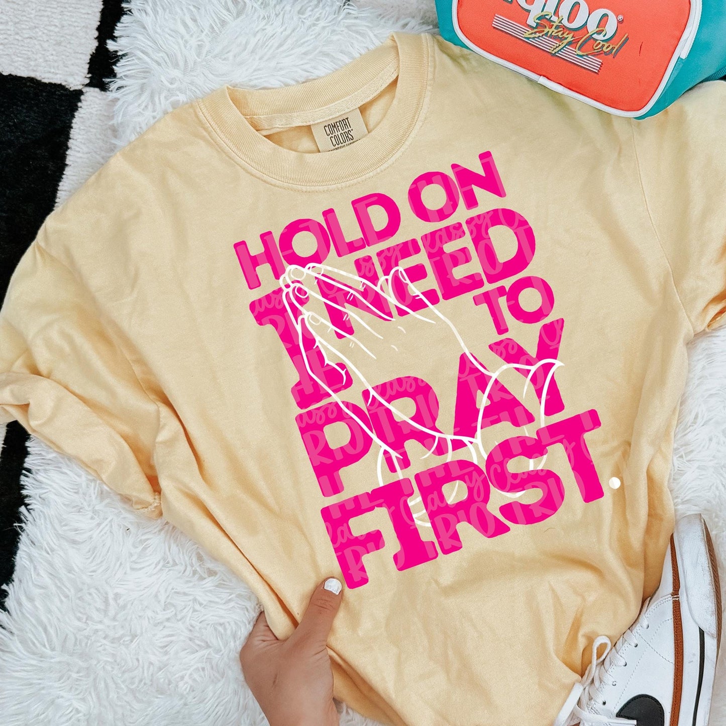 Pray First PNG | Christian Digital Design | Jesus, Bible Verse, Trendy, Church Shirt, Front Back, Trending (Digital Download)