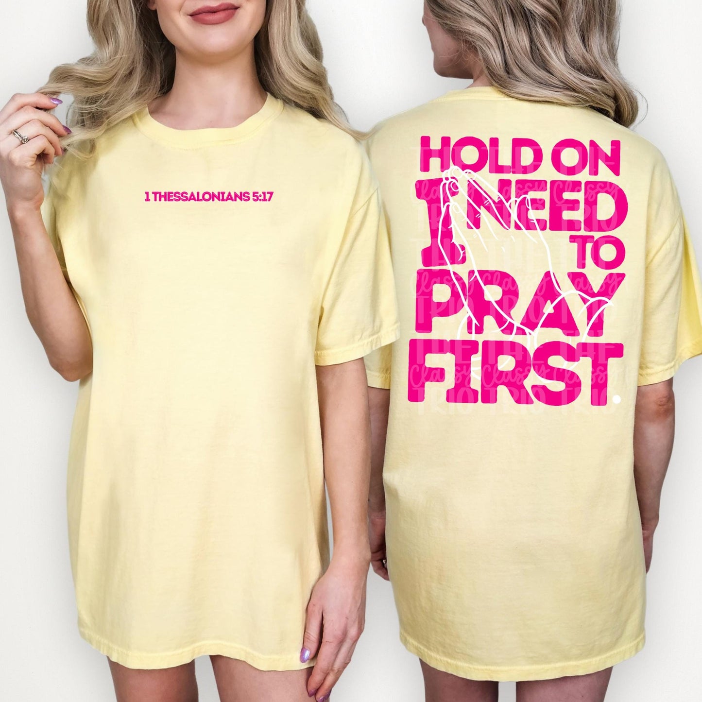 Pray First PNG | Christian Digital Design | Jesus, Bible Verse, Trendy, Church Shirt, Front Back, Trending (Digital Download)