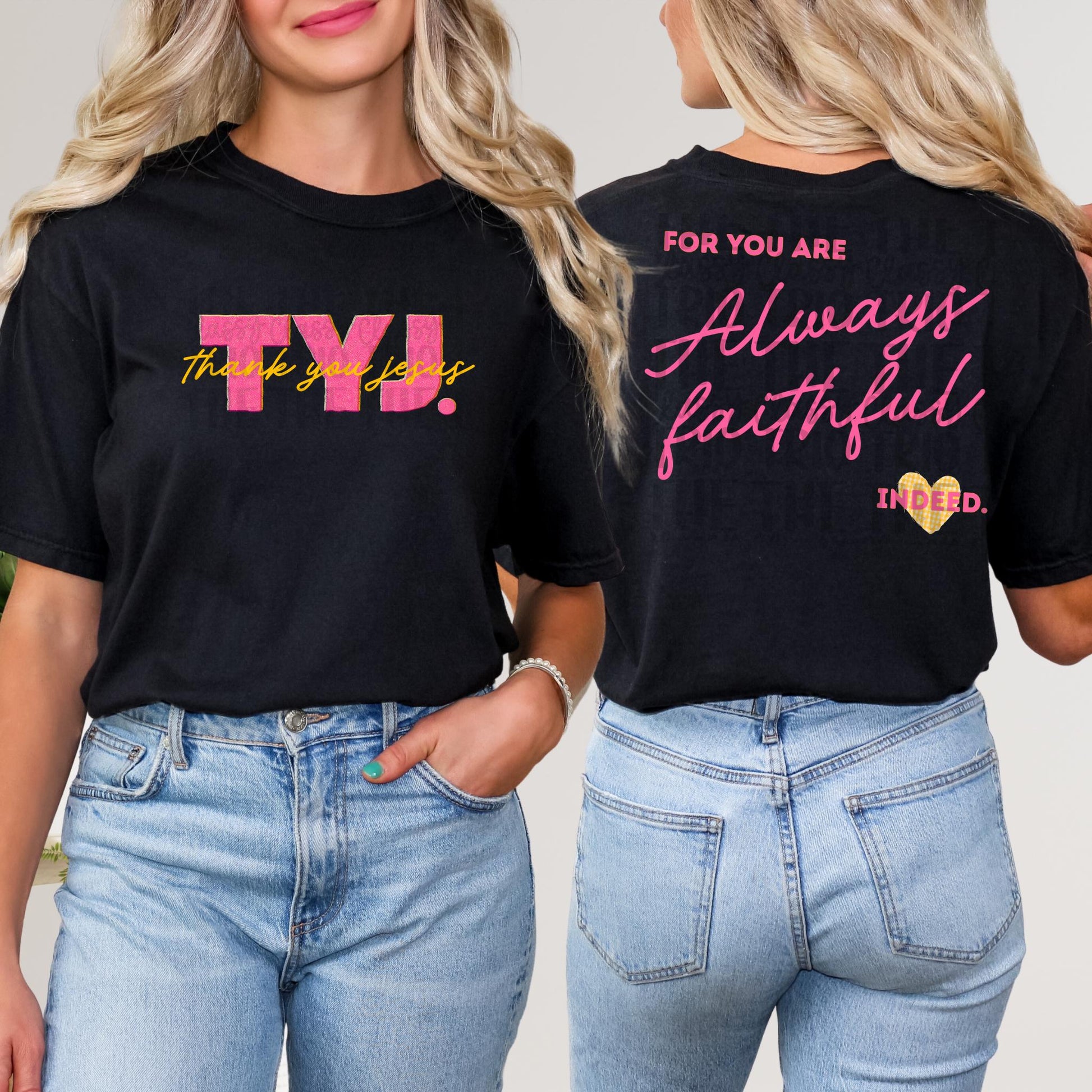 Thank You Jesus PNG | Christian Digital Design | Jesus, Bible Verse, Trendy, Church Shirt, Front Back, Trending (Digital Download)