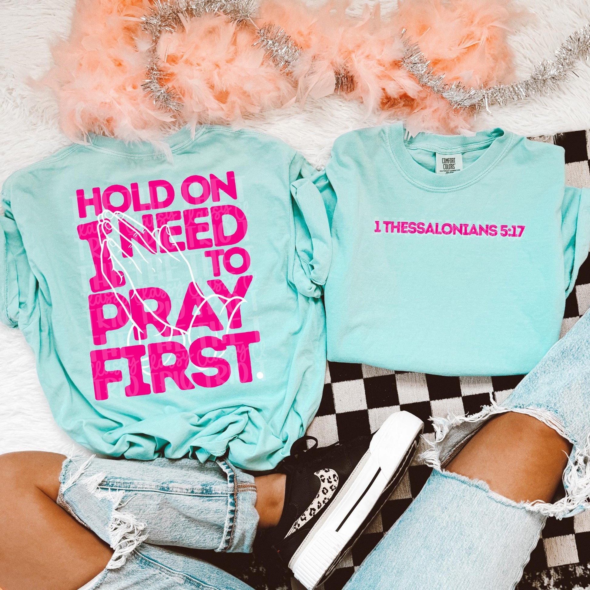 Pray First PNG | Christian Digital Design | Jesus, Bible Verse, Trendy, Church Shirt, Front Back, Trending (Digital Download)