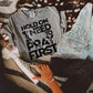 Pray First PNG | Christian Digital Design | Jesus, Bible Verse, Trendy, Church Shirt, Front Back, Trending (Digital Download)