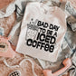 Bad Day To Be Iced Coffee PNG, Funny Quote Shirt Design, Trending Graphic Tee PNG, Trendy Aesthetic Shirt, Digital Download, DTF, Sub