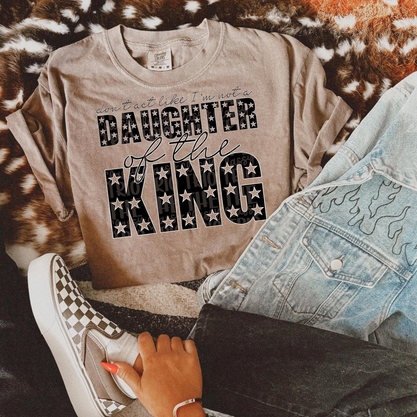 Daughter of the King PNG | Christian Digital Design | Jesus, Bible Verse, Trendy, Church Shirt, Front Back, Trending (Digital Download)
