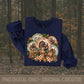 Thanksgiving Turkey PNG, Vintage Hunting Design, Southern Hunting Plate Collage, Sublimation, Fall Shirt Design, Country Digital