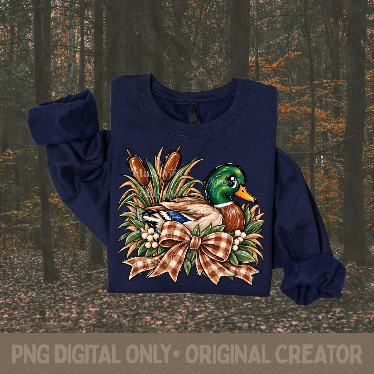 Mallard Duck PNG, Vintage Duck Hunting Design, Southern Hunting Collage, Sublimation, Agriculture, Shirt Design, Country Digital