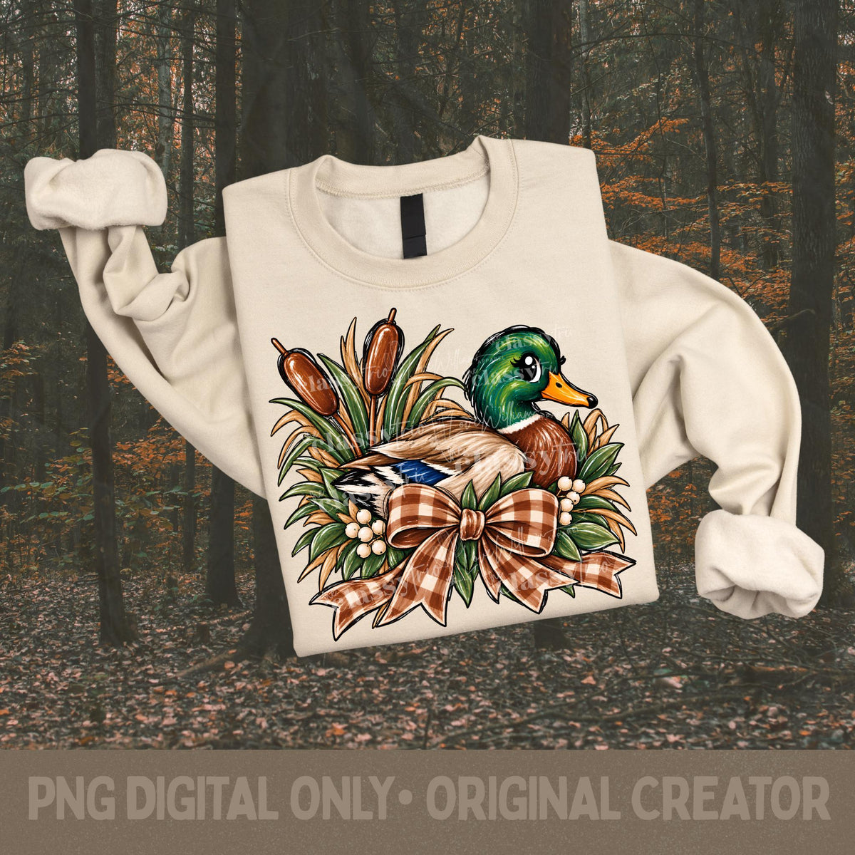 Mallard Duck PNG, Vintage Duck Hunting Design, Southern Hunting Collage, Sublimation, Agriculture, Shirt Design, Country Digital